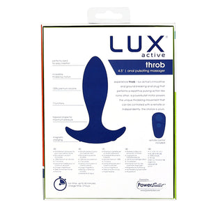 Lux Active - Throb Anaal Pulserende Massager