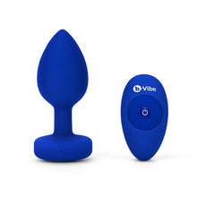 Afbeelding in Gallery-weergave laden, B-Vibe - Vibrating Jewel Plug L/XL Navy
