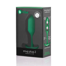 Afbeelding in Gallery-weergave laden, B-Vibe - Snug Plug 2 Green
