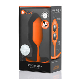 B-Vibe - Snug Plug 3 Orange