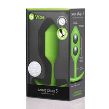 Afbeelding in Gallery-weergave laden, B-Vibe - Snug Plug 3 Lime
