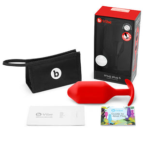 B-Vibe - Snug Plug 6 Red