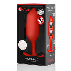 B-Vibe - Snug Plug 6 Red