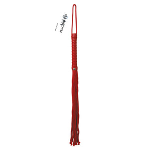 Sportsheets -  Sex & Mischief Red Rope Flogger