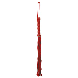 Sportsheets -  Sex & Mischief Red Rope Flogger