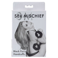 Afbeelding in Gallery-weergave laden, Sportsheets - Sex &amp; Mischief Furry Handcuffs Black
