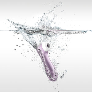 4061504009872 Satisfyer Pro 2 Luchtdruk Vibrator Violet Voordeelpakket (NEW)