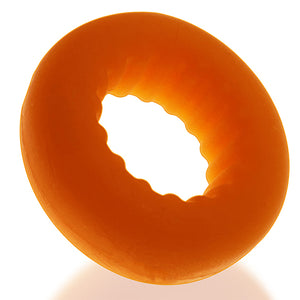 Oxballs - Axis Rib Griphold Cockring Orange Ice