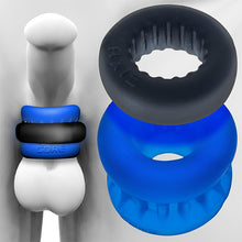 Afbeelding in Gallery-weergave laden, Oxballs - Ultracore Core Ballstretcher with Axis Ring Blauw
