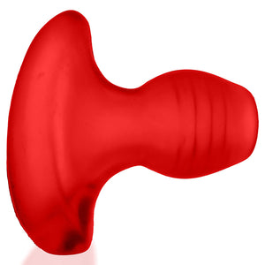 Oxballs - Glowhole-1 Hollow Buttplug with Led Insert Red Morph Small