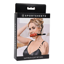 Afbeelding in Gallery-weergave laden, Sportsheets - Saffron Soft Bit Gag
