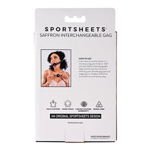 Afbeelding in Gallery-weergave laden, Sportsheets - Saffron Interchangeable Gag
