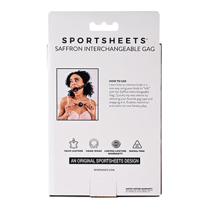 Sportsheets - Saffron Interchangeable Gag