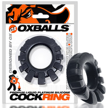 Afbeelding in Gallery-weergave laden, Oxballs - Cock-Lug Lugged Cockring Black
