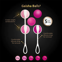 Afbeelding in Gallery-weergave laden, Gvibe - Geisha Balls 3 Sugar Pink
