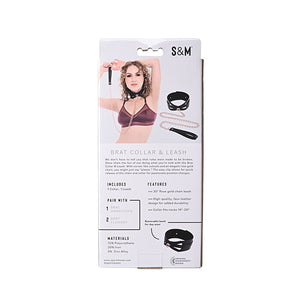 Sportsheets - Sex & Mischief Brat Collar & Leash