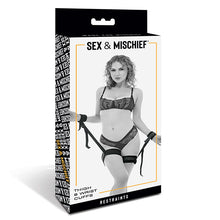 Afbeelding in Gallery-weergave laden, Sportsheets - Sex &amp; Mischief Thigh &amp; Wrist Cuffs
