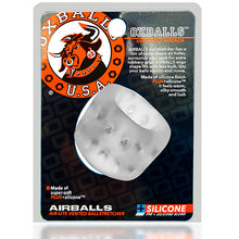 Afbeelding in Gallery-weergave laden, Oxballs - Airballs Air-Lite Ballstretcher Clear Ice
