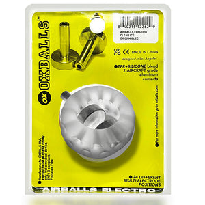 Oxballs - Airballs Electro Air-Lite Ballstretcher Clear Ice