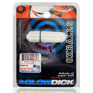 Oxballs - Glowdick Cockring With Led Blue Ice