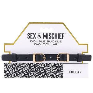 Sportsheets - Sex & Mischief Double Buckle Day Collar