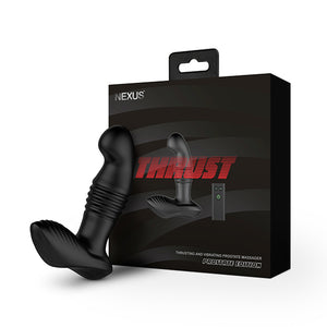 Nexus - Thrust Remote Control Thrusting Prostate Massager Black