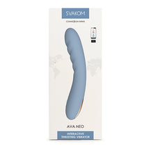 Afbeelding in Gallery-weergave laden, Svakom - Ava Neo Interactive Thrusting Vibrator Blue
