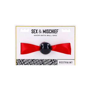 Sportsheets - Sex & Mischief Amor Satin Ball Gag