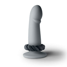 Afbeelding in Gallery-weergave laden, Rocks-off - Twist Non Vibrating Liquid Silicone Ring Black
