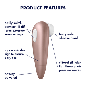 Satisfyer Number One Luchtdruk Vibrator