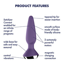 Afbeelding in Gallery-weergave laden, Satisfyer Plug-ilicious 1 Vibrerende Buttplug
