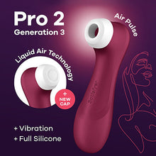 Afbeelding in Gallery-weergave laden, 4061504051871 Satisfyer Pro 2 Generation 3 Luchtdruk Vibrator Liquid Air Voordeelpakket (NEW)
