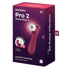 Afbeelding in Gallery-weergave laden, Satisfyer Pro 2 Generation 3 Luchtdruk Vibrator Liquid Air
