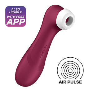 4061504051840 Satisfyer Pro 2 Generation 3 Luchtdruk Vibrator Liquid Air Met App Voordeelpakket (NEW)