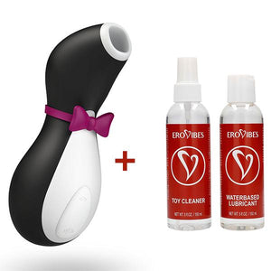 4049369015108 - Satisfyer Pro Penguin Luchtdruk Vibrator Voordeelpakket (NEW)