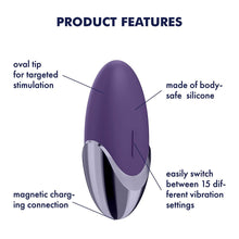 Afbeelding in Gallery-weergave laden, Satisfyer Purple Pleasure Clitoris Stimulator
