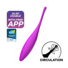 Afbeelding in Gallery-weergave laden, Satisfyer Twirling Joy Tip Clitoris Vibrator
