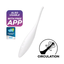 Afbeelding in Gallery-weergave laden, Satisfyer Twirling Joy Tip Clitoris Vibrator
