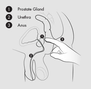 894757001911 Aneros Prostaat Stimulator Helix Syn Trident Zwart Voordeelpakket