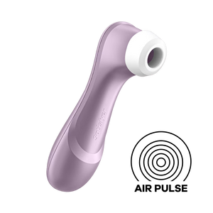 4061504009872 Satisfyer Pro 2 Luchtdruk Vibrator Violet Voordeelpakket (NEW)