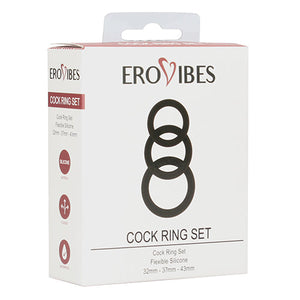 Erovibes Penisring Set 3 Stuks